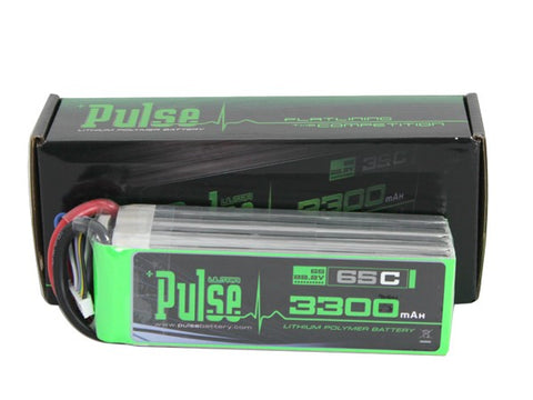 PULSE 3300mAh 6S 22.2V 65C - LiPo Battery - SABAvio USA