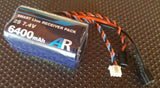 AR POWER 6400mAh (2x2 cell) Pack With Self Balancing Circuit - HeliDirect
