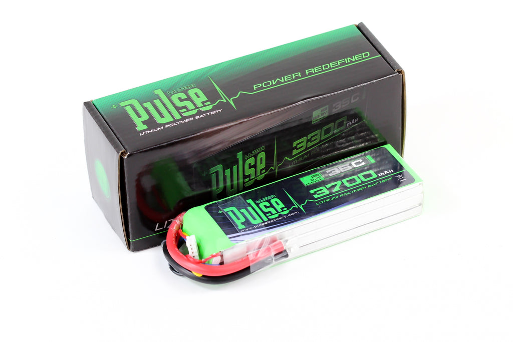 PULSE 3700mAh 3S 11.1V 35C - LiPo Battery
