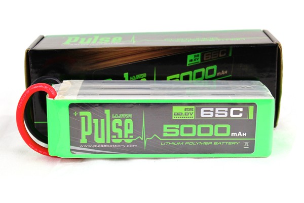 PULSE 5000mAh 6S 22.2V 65C - LiPo Battery - SABAvio USA